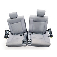 Honda Element 07-08 Rear Seat Set Right/Left Side Grey Cloth 82531-SCV-L01ZC, E040, OEM, 2007, 2008