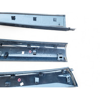 Honda Element 05-11 Roof Panel Molding Right/Passenger Set of 3 Black 75210-SCV-A01ZC, E040, OEM, 2005, 2006, 2007, 2008, 2009, 2010, 2011