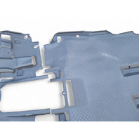 Honda Element 09-11 Interior Floor Carpet Covering Front/Rear Rubber Black, E041, OEM, 2009, 2010, 2011