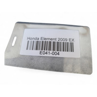 Honda Element 09-11 Rear Bumper Plastic Textured, 04715-SCV-A60, E041, OEM, 2009, 2010, 2011