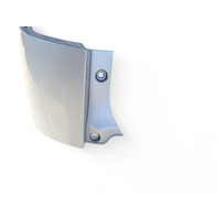 Honda Element 09 Rear Quarter Cladding Left/Driver Royal Silver Metallic 74450-SCV-A30ZC, E041, OEM, 2009