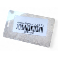 Honda Element 09-11 Trailing Lower Control Arm Rear Right/Passenger, 52370-SCV-A02, E041, OEM, 2009, 2010, 2011