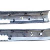 Honda Element 05-11 Roof Panel Molding Right/Passenger Set of 3 Black 75210-SCV-A01ZC, E041, OEM, 2005, 2006, 2007, 2008, 2009, 2010, 2011