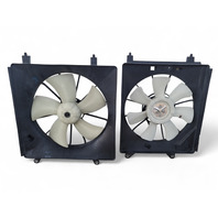 Honda Element 03-11 EX Radiator/Condenser Cooling Fan w/Motor Shroud Set, E041, OEM, 2003, 2004, 2005, 2006, 2007, 2008, 2009, 2010, 2011
