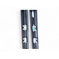 Honda Element 03-11 Front Pillar Cover Trim Garnish Exterior Right/Left Set, E041, OEM, 2003, 2004, 2005, 2006, 2007, 2008, 2009, 2010, 2011