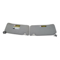 Honda Element 07-11 Sun Shade Visor Sunvisor Left/Right Set Grey 83280-SCV-A31ZA, E041, OEM, 2007, 2008, 2009, 2010, 2011