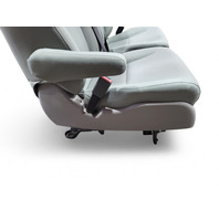 Honda Element 07-11 Front Right/Passenger Left/Driver Seat Set Grey Cloth, E041, OEM, 2007, 2008, 2009, 2010, 2011