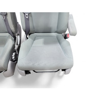 Honda Element 07-11 Front Right/Passenger Left/Driver Seat Set Grey Cloth, E041, OEM, 2007, 2008, 2009, 2010, 2011