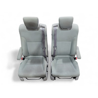 Honda Element 07-11 Front Right/Passenger Left/Driver Seat Set Grey Cloth, E041, OEM, 2007, 2008, 2009, 2010, 2011