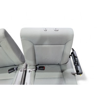 Honda Element 09-11 EX Rear Seat Right/Left Side Cloth Set Grey, E041, OEM, 2009, 2010, 2011