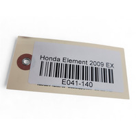 Honda Element 09-11 Low Note Pitch Horn Signal 38100-SCV-A04, E041, OEM, 2009, 2010, 2011