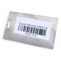 Toyota 4Runner 03-05, Left Exhaust Manifold, V8 8Cyl 4.7, 17105-50170, E042, OEM, 2003, 2004, 2005