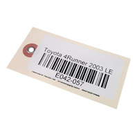 Toyota 4Runner 03-06 Door Panel, Rear Left/Driver Gray, 67640-35760-B0, E042, OEM, 2003, 2004, 2005, 2006