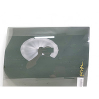 Toyota 4Runner 03-09 Door Glass Rear Left Side 68114-35100, E042, OEM, 2003, 2004, 2005, 2006, 2007, 2008, 2009
