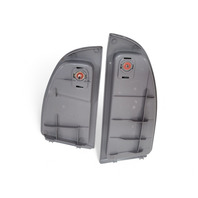 Toyota 4runner 03-09 Rear Left/Right Box Deck Floor Cover Set, 64995-35010-B0, E042, OEM, 2003, 2004, 2005, 2006, 2007, 2008, 2009