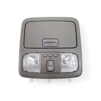 Toyota 4Runner 03-09 Overhead Console Map Light/Lamp, Grey 63670-0W041-B0, E042, OEM, 2003, 2004, 2005, 2006, 2007, 2008, 2009