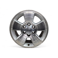 Toyota 4Runner 03-04 Alloy Wheel, Rim Disc, 5 Spoke 17 Inch #1, 42611-35270, E042, OEM, 2003, 2004