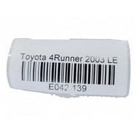 Toyota 4Runner 03-09 Front Right/Left Carpet Floor Mat Mats Gray, PT908-8900W-02, E042, OEM, 2003, 2004, 2005, 2006, 2007, 2008, 2009