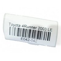 Toyota 4Runner 03-09 Rear Trunk Trim Floor Mat Gray 58570-35110-B0, E042, OEM, 2003, 2004, 2005, 2006, 2007, 2008, 2009
