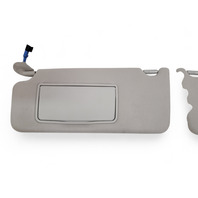 Honda Accord 18-22 Sun Visor Sunvisor Left/Right Set (2) Gray 83280-TVA-A01ZB, E043, OEM, 2018, 2019, 2020, 2021, 2022