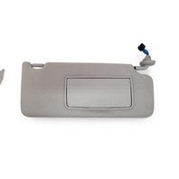 Honda Accord 18-22 Sun Visor Sunvisor Left/Right Set (2) Gray 83280-TVA-A01ZB, E043, OEM, 2018, 2019, 2020, 2021, 2022