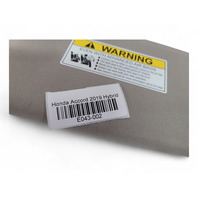 Honda Accord 18-22 Sun Visor Sunvisor Left/Right Set (2) Gray 83280-TVA-A01ZB, E043, OEM, 2018, 2019, 2020, 2021, 2022