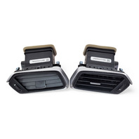Honda Accord 18-22 A/C Air Vent Panel Left/Right Set (2) Black, 77630-TVA-A01ZA, 77620-TVA-A01ZA, E043, OEM, 2018, 2019, 2020, 2021, 2022