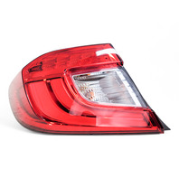Honda Accord 18-20 Tail Light Lamp Quarter Left/Driver 33550-TVA-A51, E043, OEM, 2018, 2019, 2020