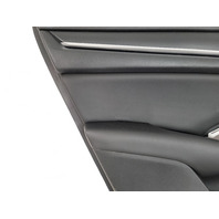 Honda Accord 19-22 Sedan Rear Door Panel Trim Left/Driver Black, 83750-TVA-A21ZA, E043, OEM, 2019, 2020, 2021, 2022