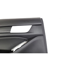 Honda Accord 19-22 Sedan Rear Door Panel Trim Left/Driver Black, 83750-TVA-A21ZA, E043, OEM, 2019, 2020, 2021, 2022