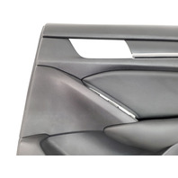Honda Accord 19-22 Rear Door Panel Trim Right/Passenger, Black, 83700-TVA-A21ZA, E043, OEM, 2019, 2020, 2021, 2022