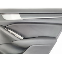 Honda Accord 19-22 Rear Door Panel Trim Right/Passenger, Black, 83700-TVA-A21ZA, E043, OEM, 2019, 2020, 2021, 2022