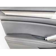Honda Accord 19 Sport Sedan Front Door Panel Trim Left/Driver Black, 83553-TVA-A41ZA, E043, OEM, 2019