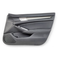 Honda Accord 19 Sport Sedan Front Door Panel Trim Right/Passenger Black, 83503-TVA-A41ZA, E043, OEM, 2019