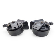 Honda Accord 18-22 High/Low Note Horn Assembly 38150-TVA-B01, 38100-TVA-B01, E043, OEM, 2018, 2019, 2020, 2021, 2022