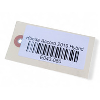 Honda Accord 18-22 Hood Latch Lock Holder Release 74120-TVA-A01, E043, OEM, 2018, 2019, 2020, 2021, 2022