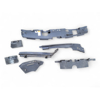 Honda Accord 18-20 Front Grille Radiator Cover Trim Panel Set, 71125-TVA-A00, E043, OEM, 2018, 2019, 2020