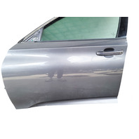 Honda Accord 18-22 Front Door Assy Left Side Metallic, 67050-TVA-315ZZ, E043, OEM, 2018, 2019, 2020, 2021, 2022