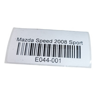 Mazda 3 Speed 04-09 Head Light Lamp Right/Passenger's Side BN8F-51-0K0E, E044, OEM, 2004, 2005, 2006, 2007, 2008, 2009