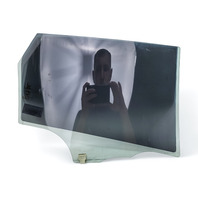 Mazda 3 Speed 04-09 Door Window Glass Rear Left/Driver, BP4K-73-511D, E044, OEM, 2004, 2005, 2006, 2007, 2008, 2009