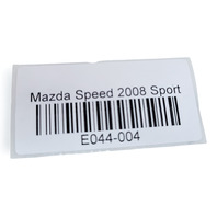 Mazda 3 Speed 04-09 Window Regulator ONLY, Rear Right/Passenger BP4K-72-590E, E044, OEM, 2004, 2005, 2006, 2007, 2008, 2009