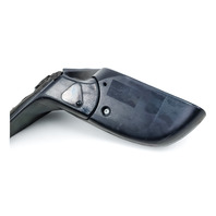 Mazda 3 Speed 04-09 Front Left Driver Side Mirror Black, BN8B-69-180K-08, E044, OEM, 2004, 2005, 2006, 2007, 2008, 2009