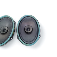 Mazda 3 Speed 04-09 Front Left/Right Door Speaker Set, GJ6A-66-960, E044, OEM, 2004, 2005, 2006, 2007, 2008, 2009