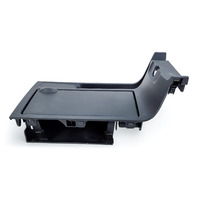 Mazda 3 Speed 07-09 Front Cup Holder Center Console Arm Cover Trim Lid Black BAN6-64-43YA, E044, OEM, 2007, 2008, 2009