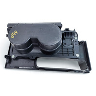 Mazda 3 Speed 07-09 Front Cup Holder Center Console Arm Cover Trim Lid Black BAN6-64-43YA, E044, OEM, 2007, 2008, 2009