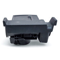 Mazda 3 Speed 07-09 Front Cup Holder Center Console Arm Cover Trim Lid Black BAN6-64-43YA, E044, OEM, 2007, 2008, 2009