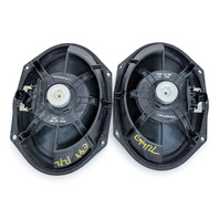 Mazda 3 Speed 04-09 Rear Left/Right Door Speaker Set, GJ6A-66-960, E044, OEM, 2004, 2005, 2006, 2007, 2008, 2009