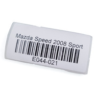 Mazda 3 Speed 07-09 Seatbelt Retractor Front Right/Passenger Black BRYE-57-L30A-02, E044, OEM, 2007, 2008, 2009