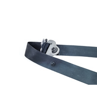 Mazda 3 Speed 07-09 Seatbelt Retractor Front Right/Passenger Black BRYE-57-L30A-02, E044, OEM, 2007, 2008, 2009