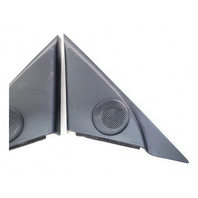 Mazda 3 Speed 04-09 Front Left/Right Door Tweet Speaker Set GK2A-66-960A, E044, OEM, 2004, 2005, 2006, 2007, 2008, 2009